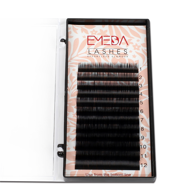 Korean PBT Soft Eyelashes Extensions JS10